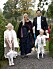 Ulrika Bierke med make Ole och barnen Fabienne och Vincent som var brudnäbbar.
