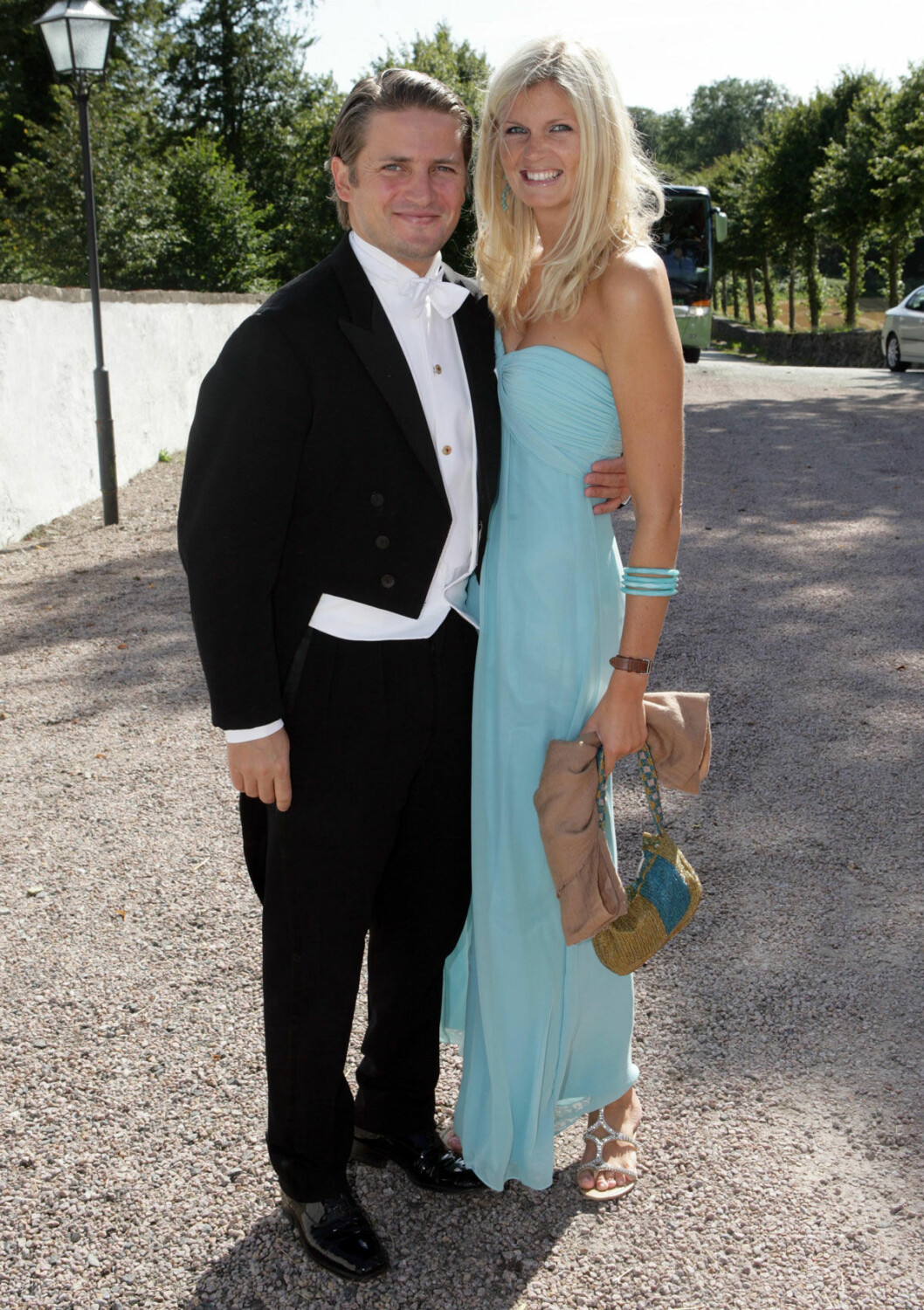 Oscar Forsberg och Filippa Hagman, som jobbar på Morgan Stanley i London.