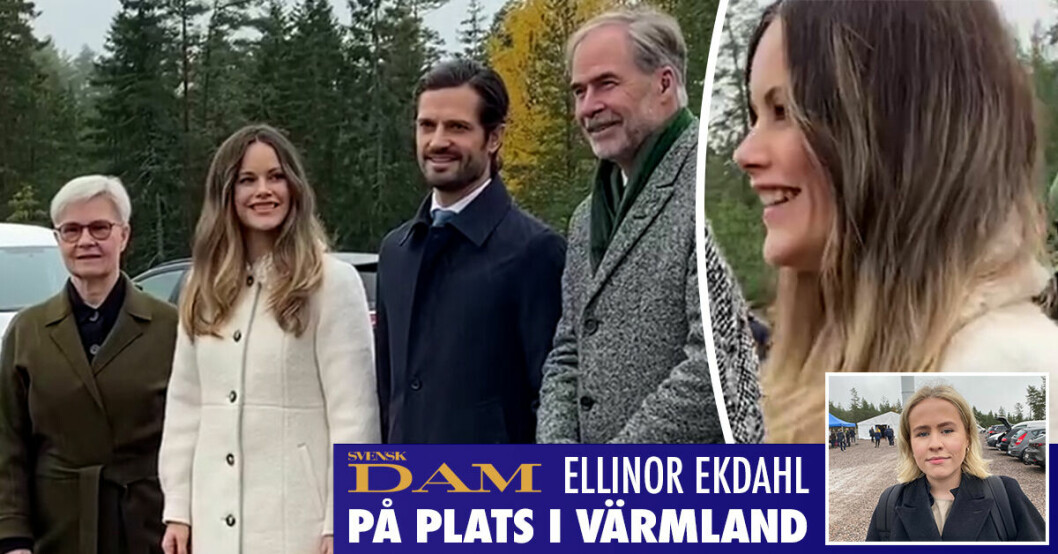 Nya bilder Carl Philip och Sofia i Värmland – Svensk Damtidning på plats