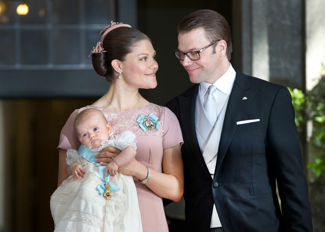 År 2012 föddes deras älskade dotter, prinsessan Estelle. victoria daniel estelle