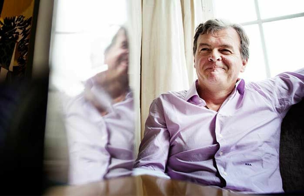 Hans-Holger Albrecht var vd för MTG när han “skämtade till det” under en middag i USA. Hans-Holger Albrecht