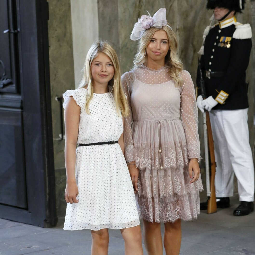 Vera och Hedvig Blom på Victorias 40-årsdag