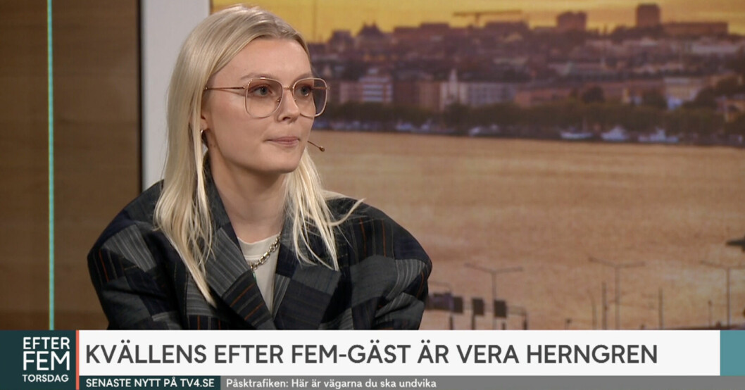 Vera Herngren är pappa Felix Herngren upp i dagen. Vera Herngren