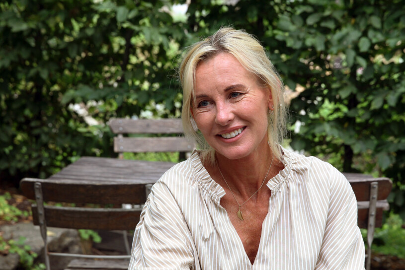 Poddkamraten Victoria Skoglund. VD:n för Zetas trädgård, Victoria Skoglund.