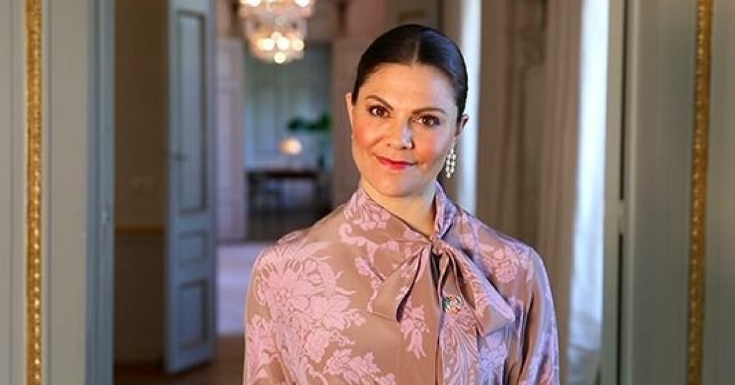 Kronprinsessan Victoria invigde under onsdagen Stockholm Art Week. Kronprinsessan Victoria
