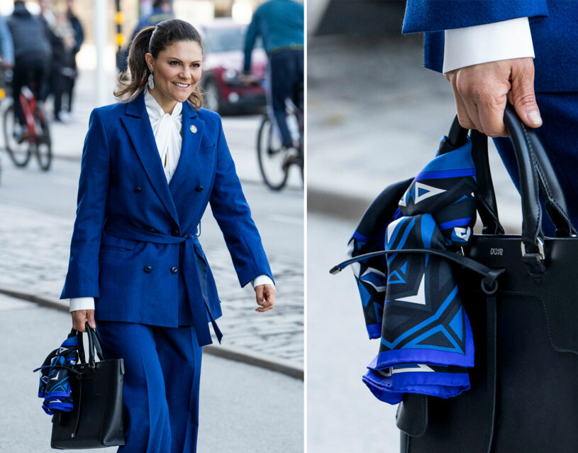 Silvia-tricket! Kronprinsessan Victoria firar Världsvattendagen