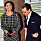 Kronprinsessan Victoria rutig klänning lunch Stockholms stadshus Statsbesök Spanien