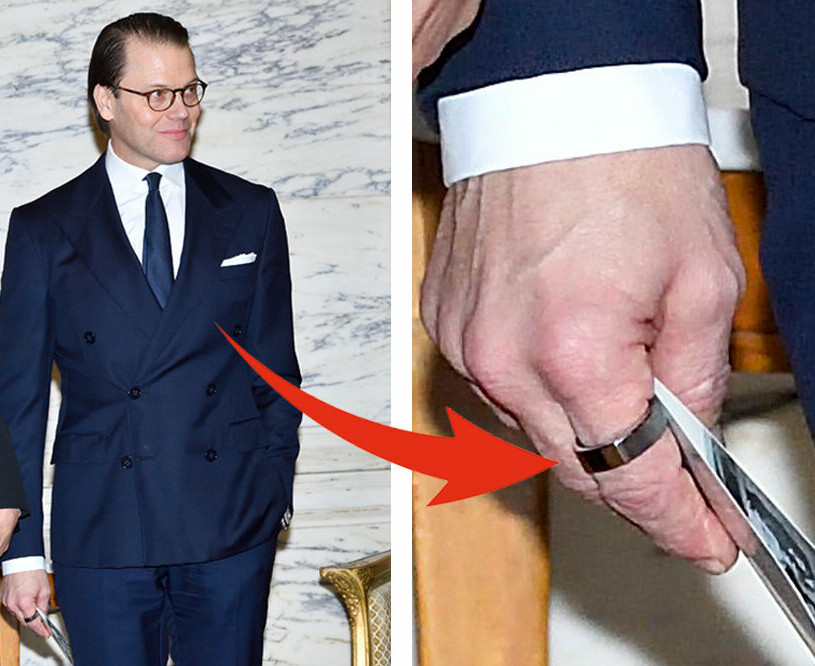 Redan i våras var det ett väldigt surr om prins Daniels nya ring – som till det yttre påminner om en ovanligt bred signetring. Prins Daniel med sin pekfingerring från Oura