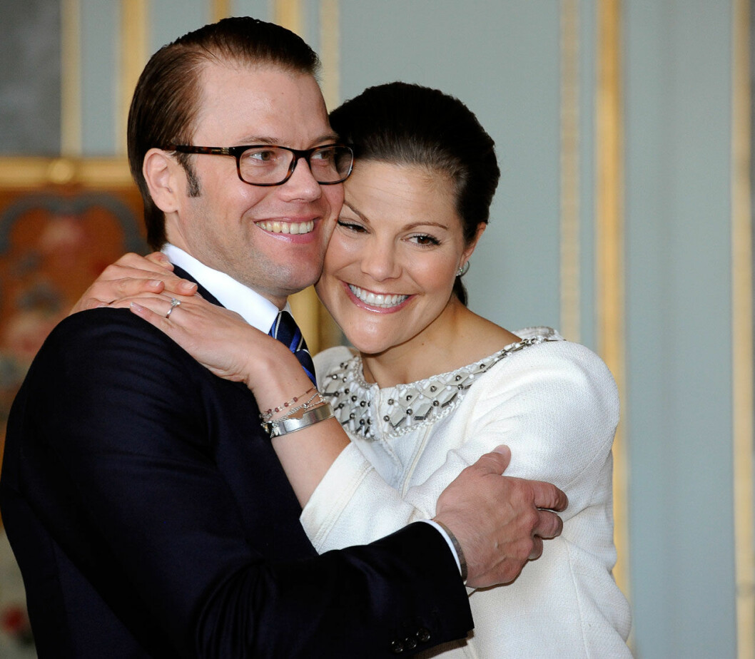 Kronprinsessan Victoria och prins Daniel