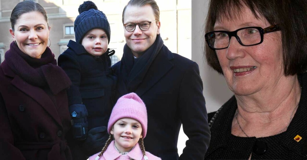 Prins Daniel med sin familj – och mamma Ewa. Prins Daniel mamma Ewa