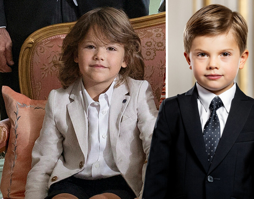 Skolstart för prins Alexander och prins Oscar på samma dag – men i olika skolor. Prins Alexander och prins Oscar