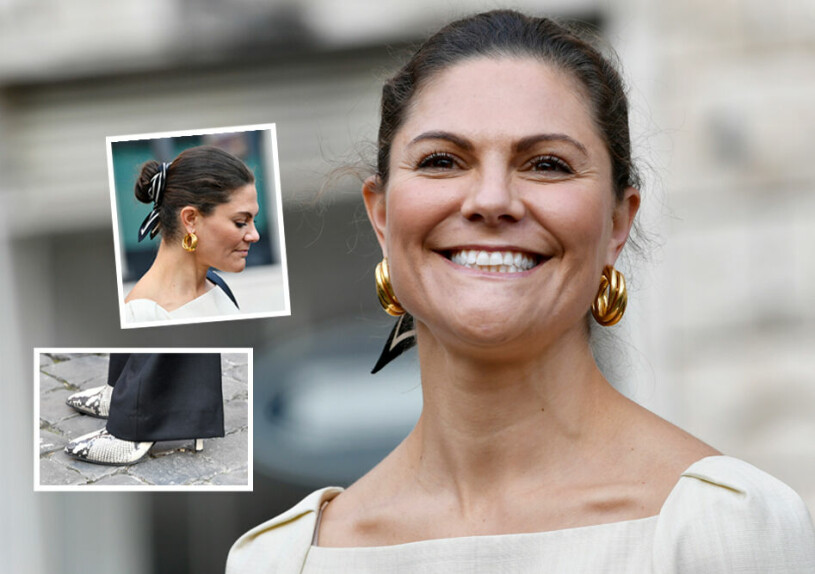 Kronprinsessan i Rom: Dagens frisyr och dagens skor. Kronprinsessan Victoria Rom Hår Frisyr Skor