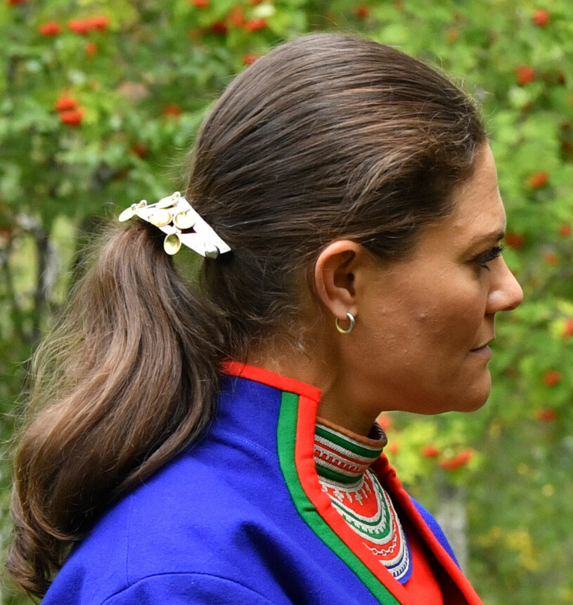 Den snygga hästsvansen. Kronprinsessan Victoria hästsvans