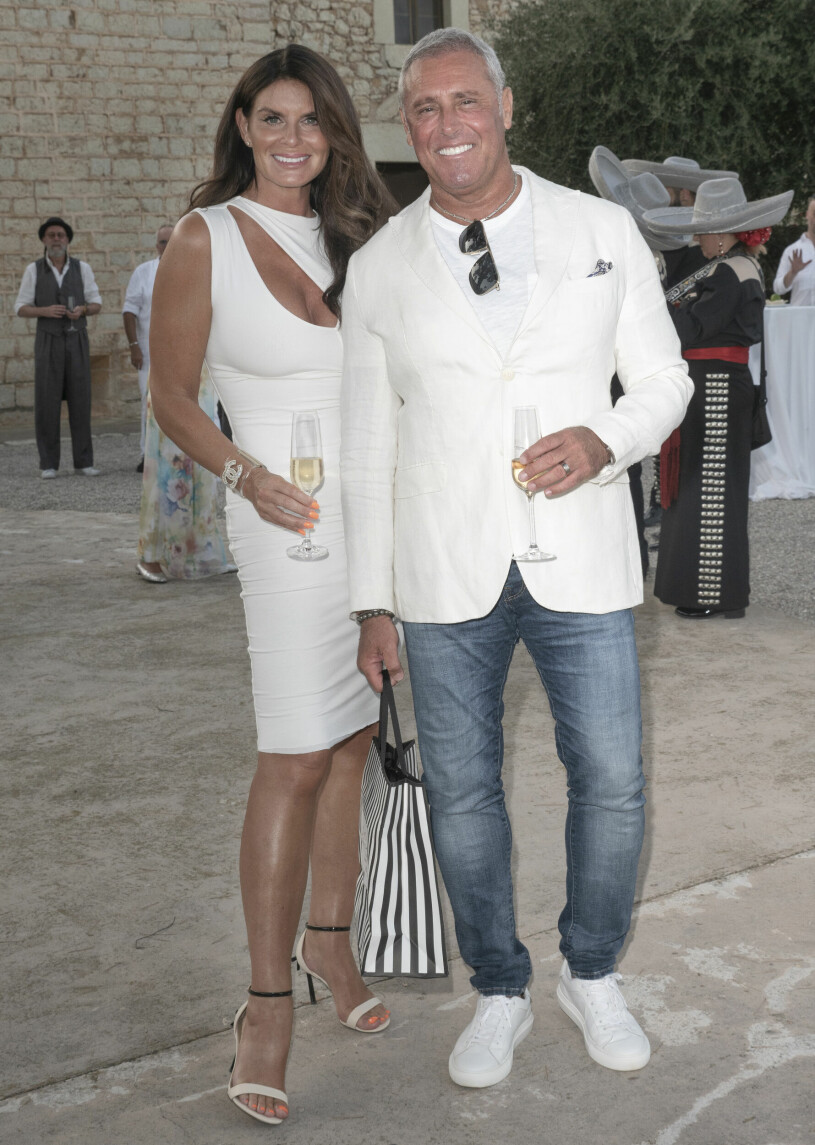 Åsa och Emilio Ingrosso. Åsa och Emilio Ingrosso på Vicky von der Lanckens 80-årsfest på Mallorca