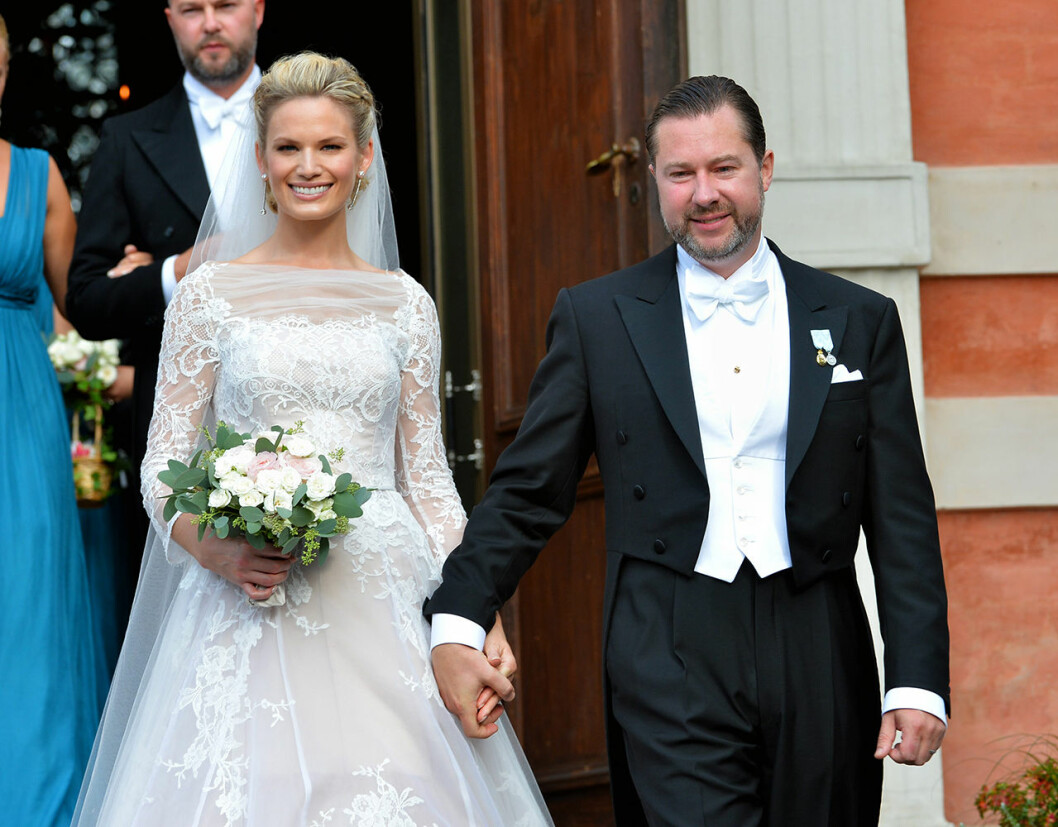 Gustaf Magnuson och Vicky Andrén gifte sig år 2013 och året efter föddes dottern. vicky andrén gustaf magnuson