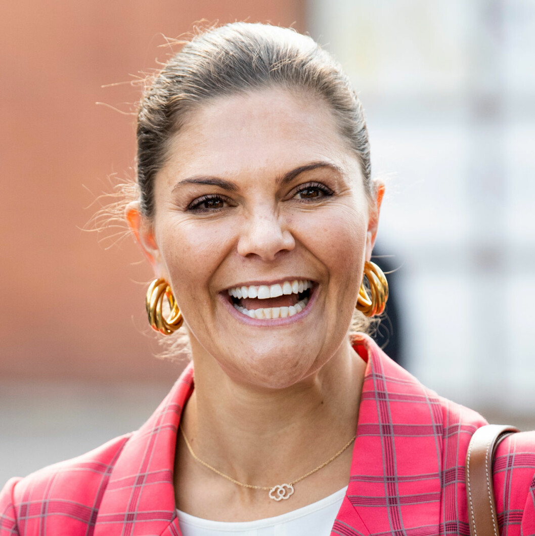 Victorias härliga skratt! Kronprinsessan Victoria