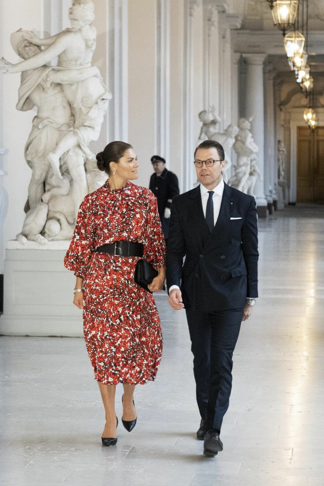 Kronprinsessan Victoria i klänning från Dagmar. Kronprinsessan Victoria