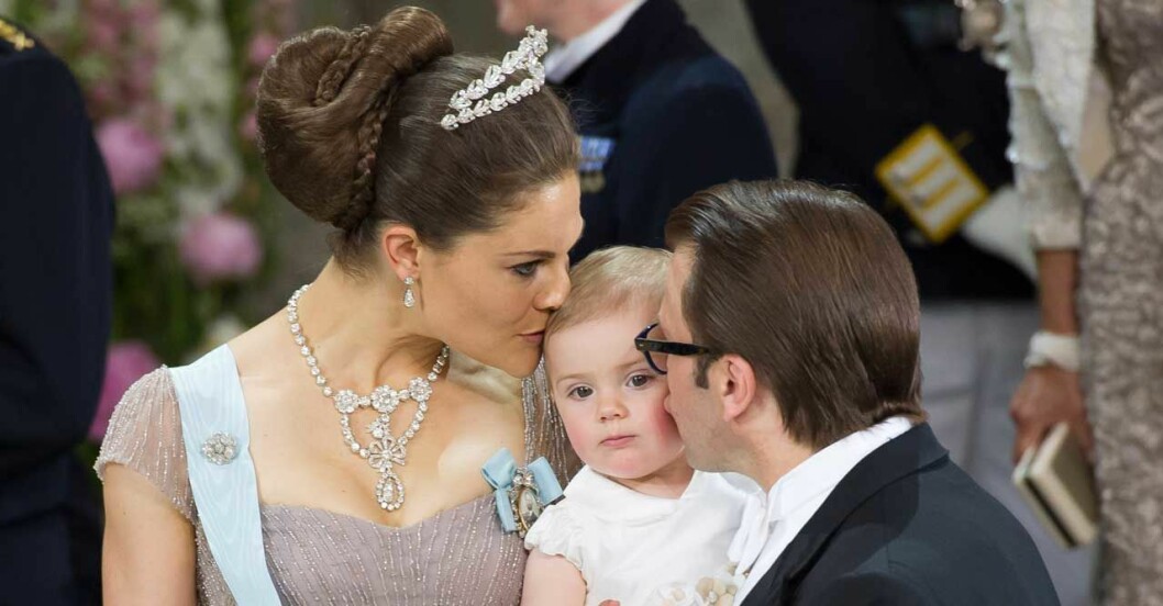 Victoria i Prinsessan Lilians diadem, 2013. Victoria