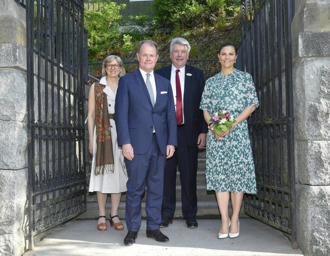 Kronprinsessan Victoria i sitt danska set förra året. 2019. Victoria
