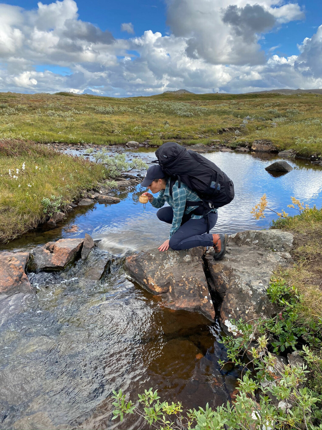 Kronprinsessan i skjorta från Fjällräven. Victoria