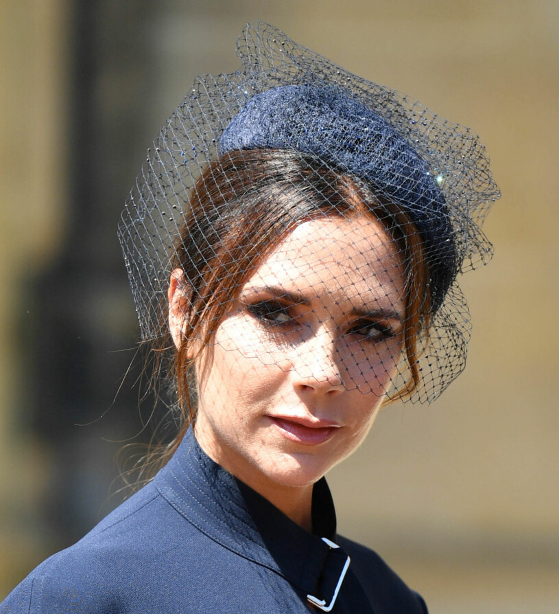 Victoria Beckham under Harry och Meghans Bröllop