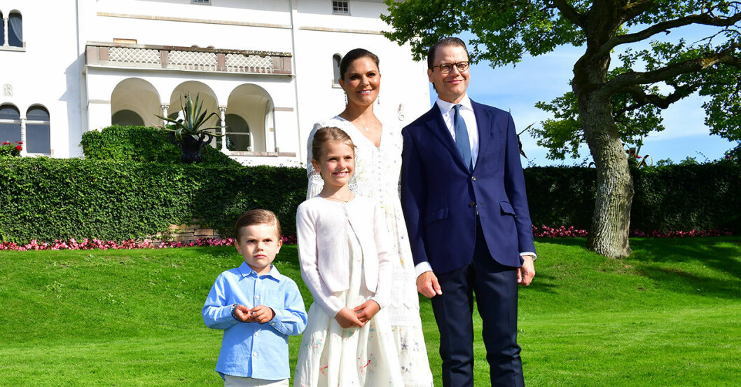 Kronprinsessfamiljen på Solliden! victoriadagen 2020