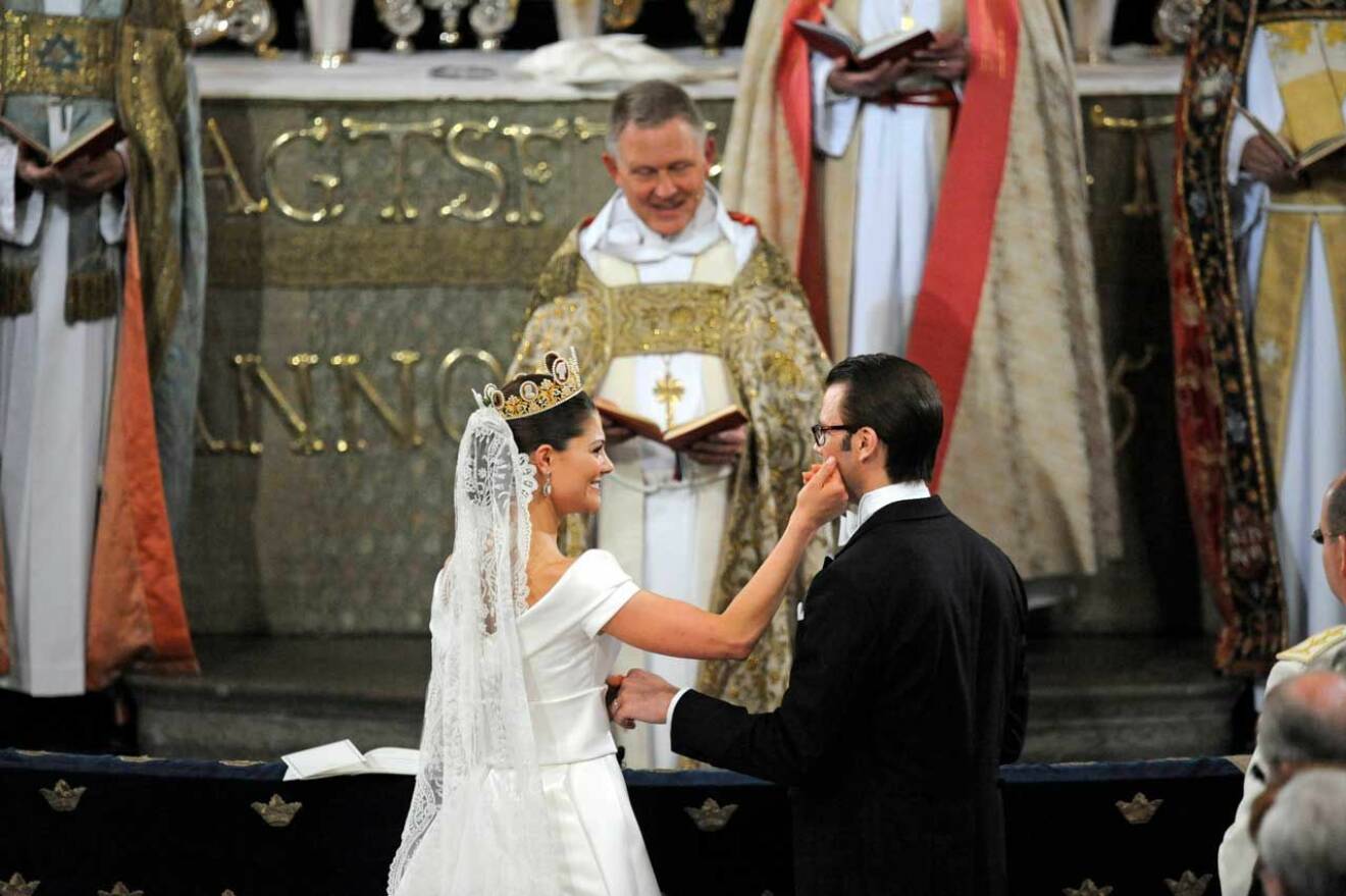 Kronprinsessbröllopet mellan Victoria och Daniel. 