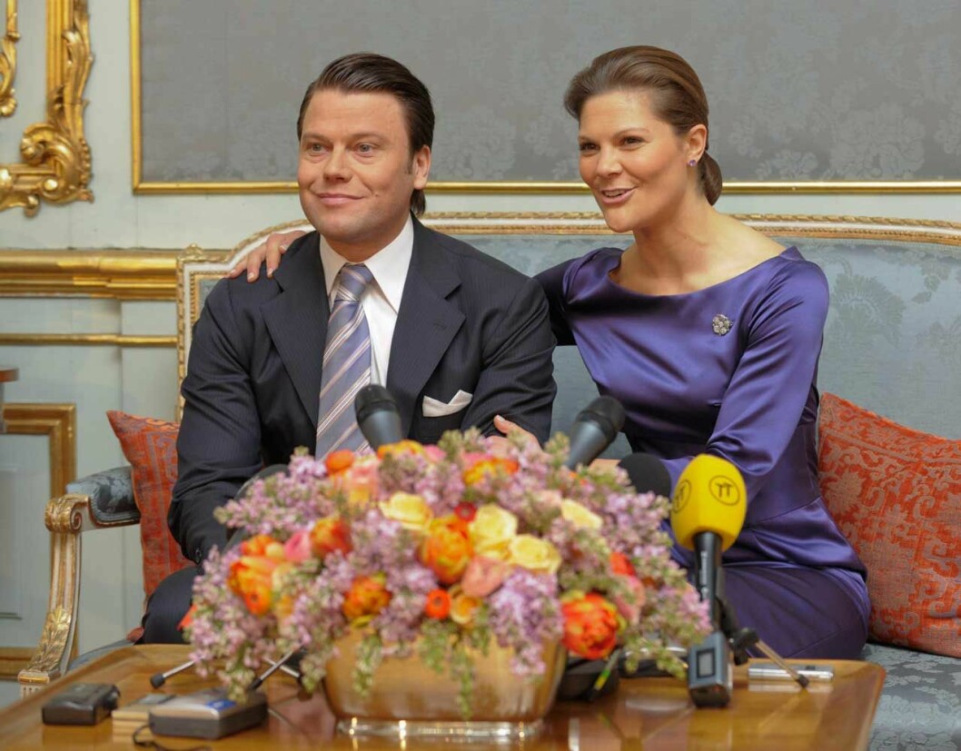 Nyförlovade – men Daniel mådde inte bra. Victoria och Daniel nyförlovade 2009, men Daniel mådde inte bra.
