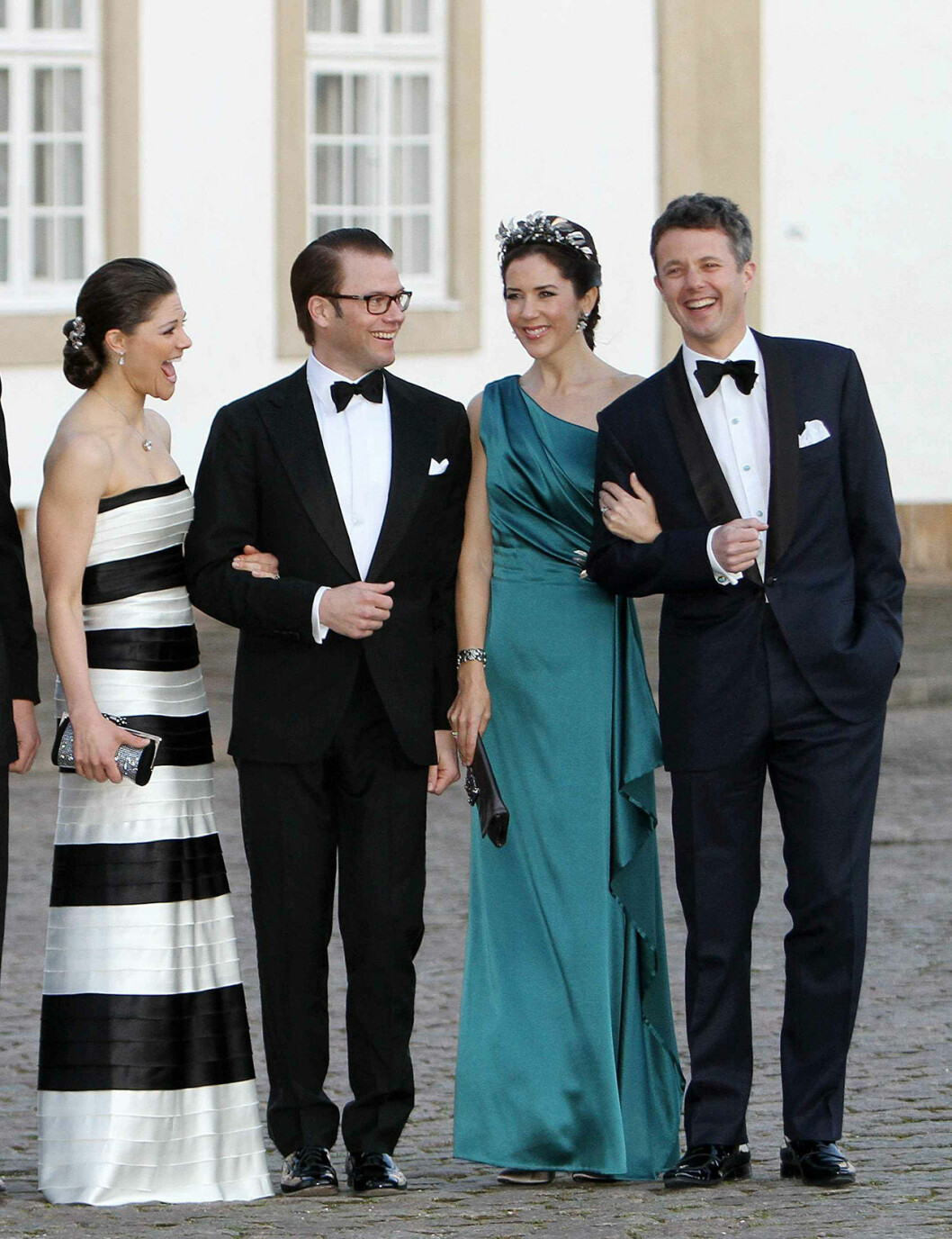 Victoria, Daniel, Mary och Frederik
