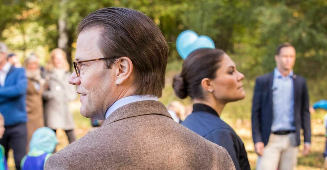 Kronprinsessan Victoria och prins Daniel. Kronprinsessan Victoria och prins Daniel.