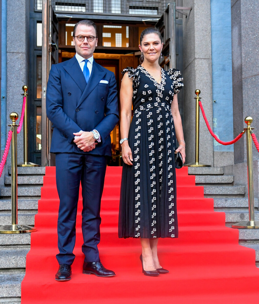 Tillbaka på röda mattan igen! Kronprinsessan Victoria prins Daniel Stockholms konserthus Konserthuset