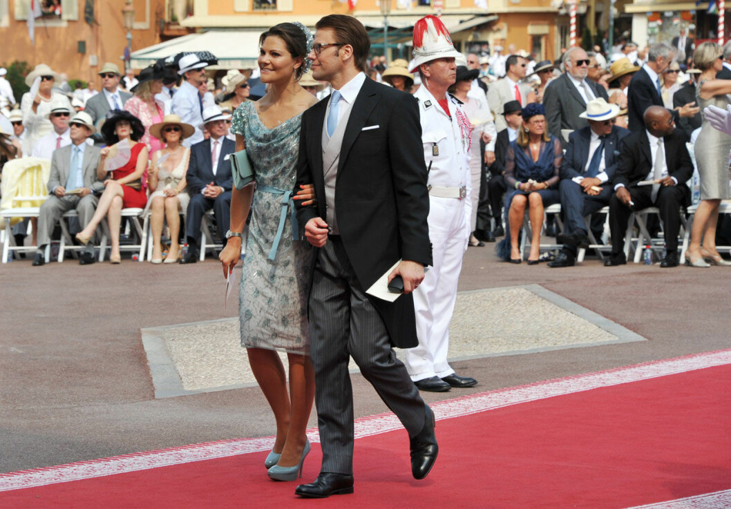 Victoria och Daniel på Alberts och Charlenes bröllop 2011. Victoria och Daniel i Monaco på Albert och Charlenes bröllop.