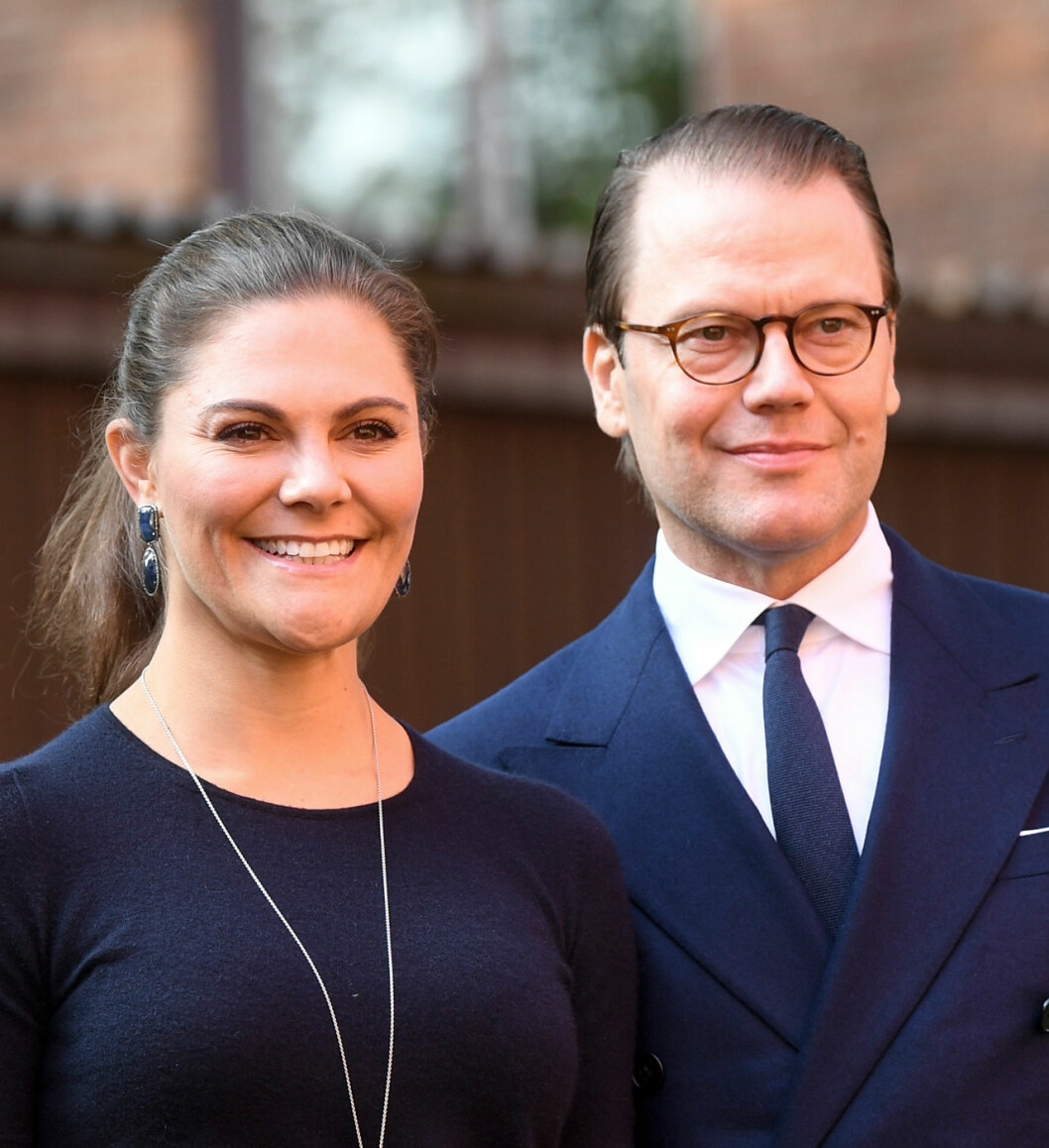 Till och med färgmatchade! Kronprinsessan Victoria Prins Daniel Scenkonstallianserna Nacka