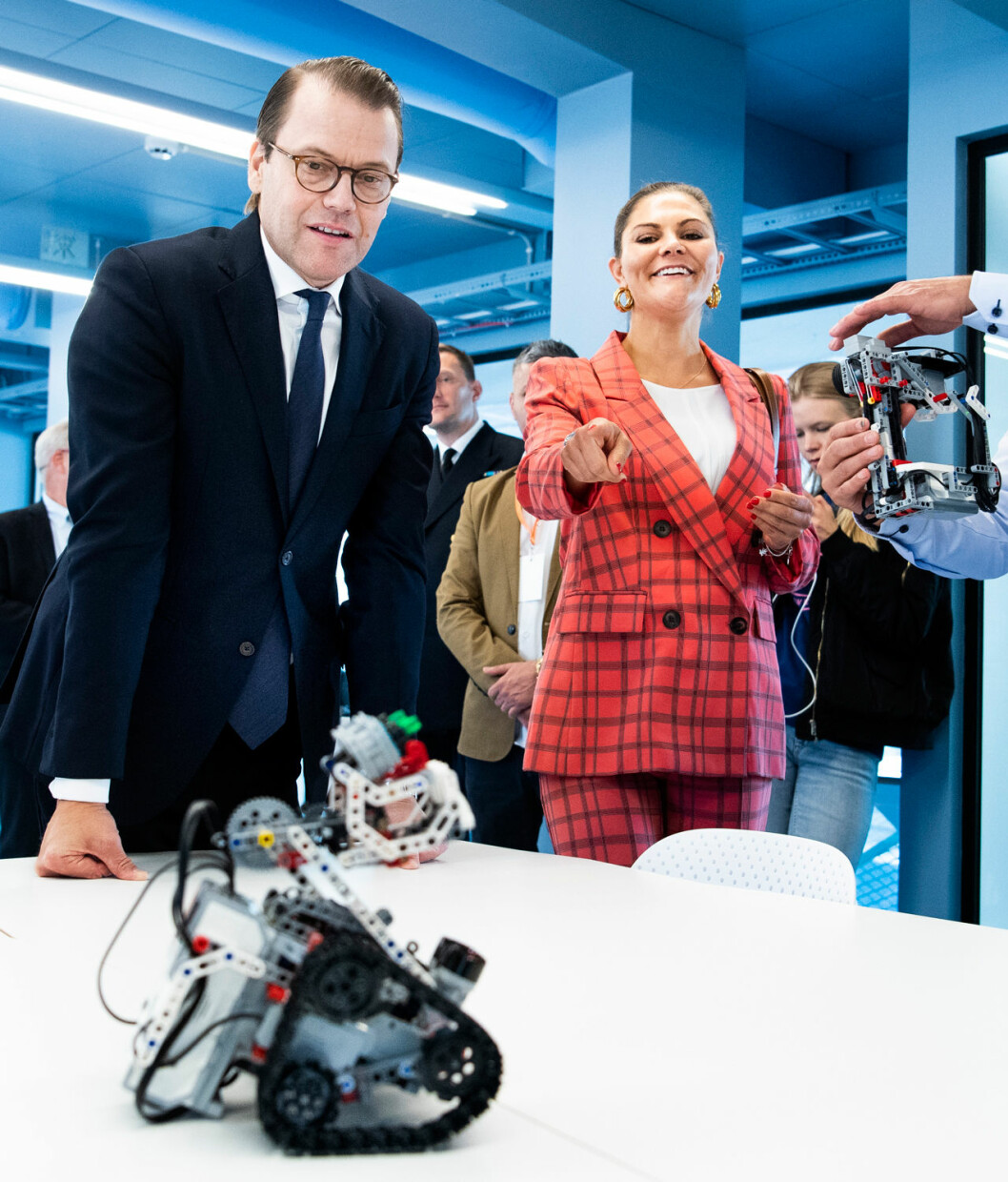 Victoria och Daniel bjussar på lite kunglig humor… Kronprinsessan Victoria prins Daniel