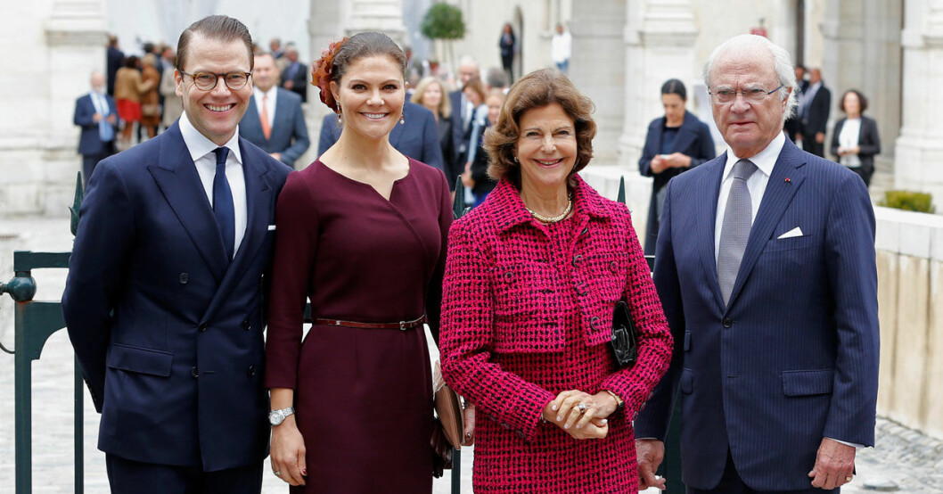 Victoria och Daniel firade släktingen med kungaparet – i Frankrike 