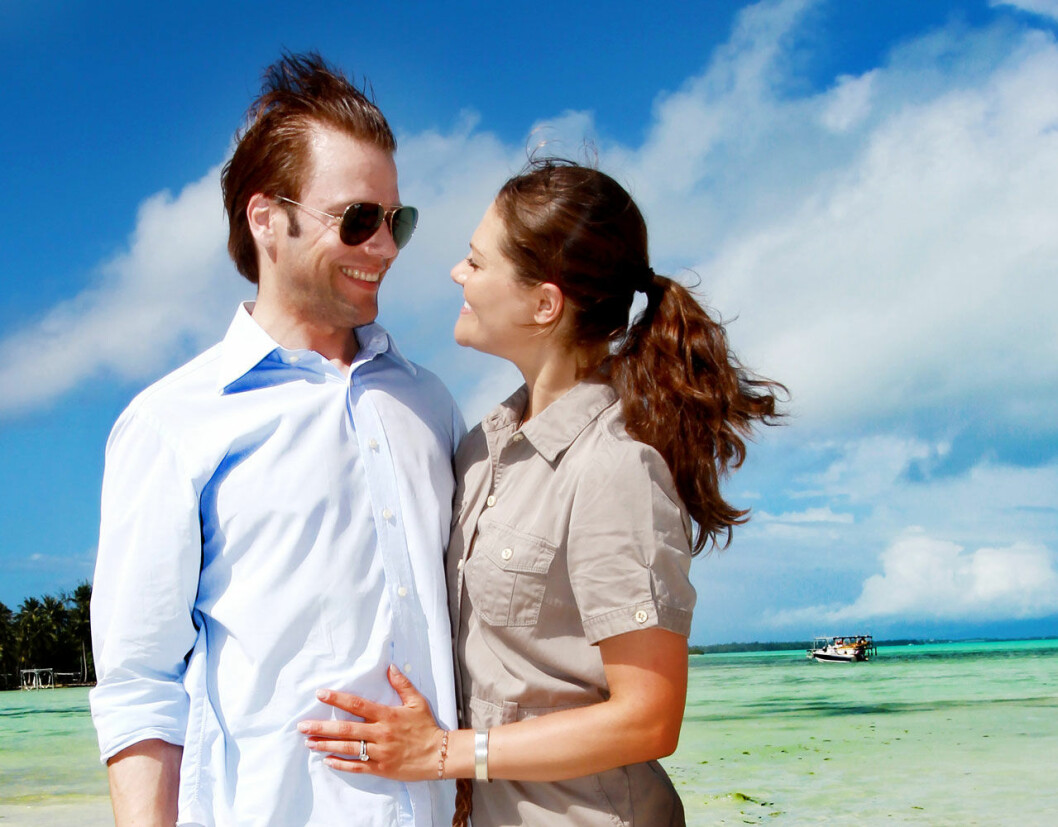 Kronprinsessparet kunde tacka Bertil Hult för sin honeymoon i Franska Polynesien.