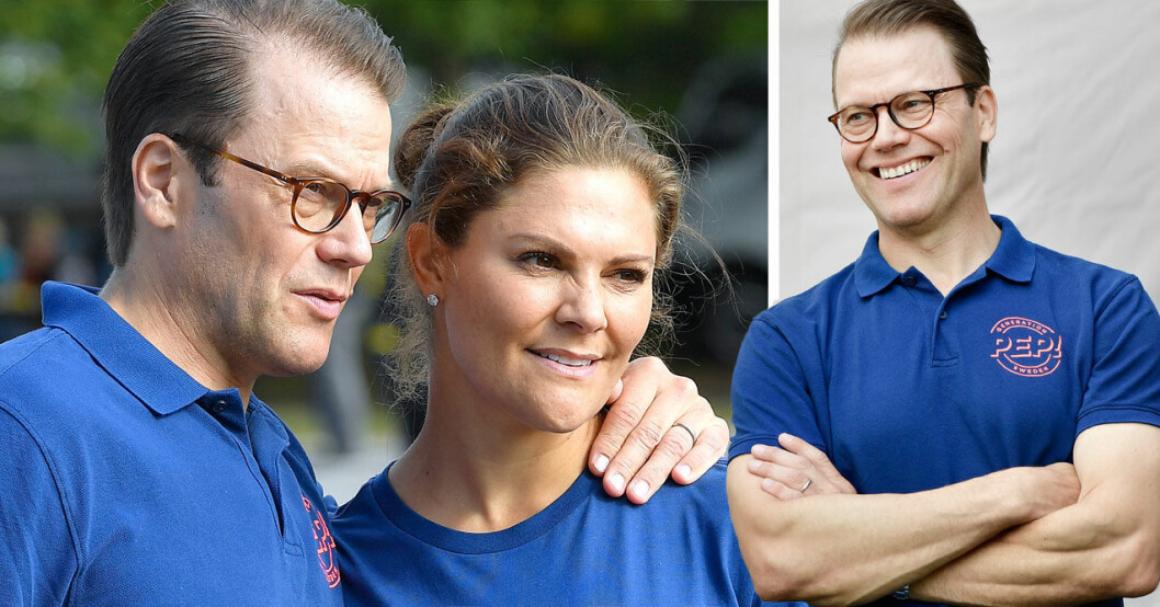 – Till sommaren är det fem år sedan som kronprinsessan Victoria och jag tog initiativ till Generation Pep. Vi såg en oroande utveckling gällande barns och ungas hälsa, och vi ville samla alla goda krafter för att vända trenden rätt, säger prins Daniel. Kronprinsessan Victoria Prins Daniel Generation PEP Gen Pep