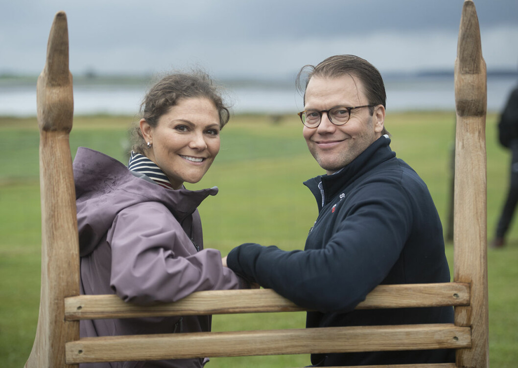 Victoria och Daniel i Västergötland. Victoria och Daniel i Västergötland.