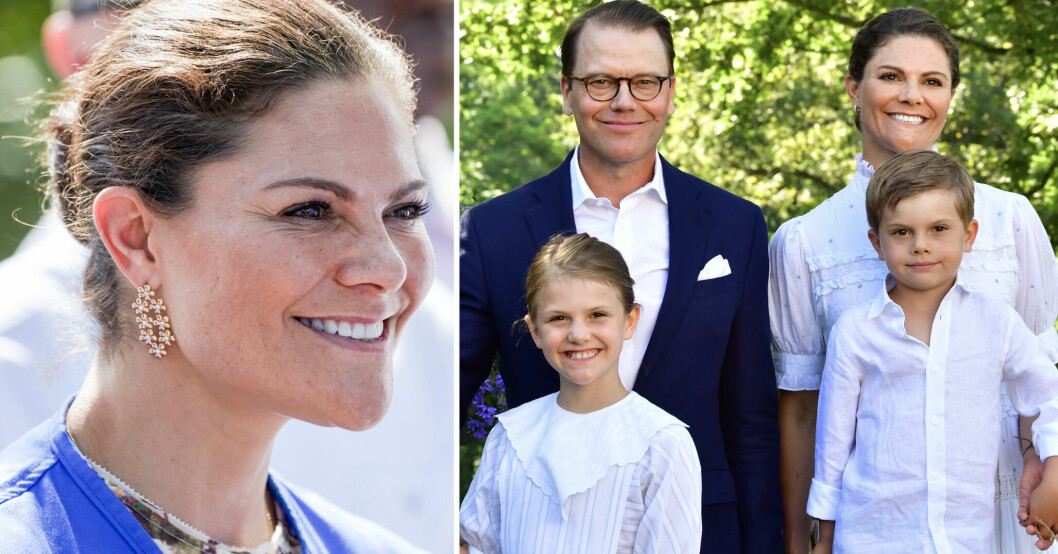 Victorias och Daniels jubel på Haga! Nu är familjelyckan ett faktum