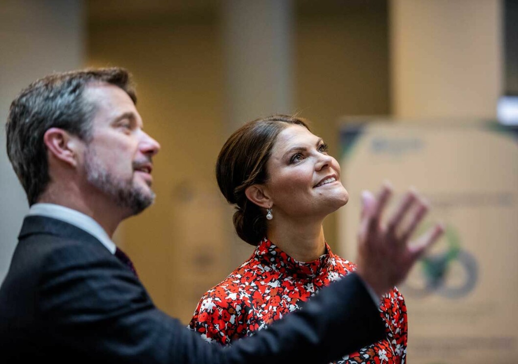 Kronprins Frederik kronprinsessan Victoria