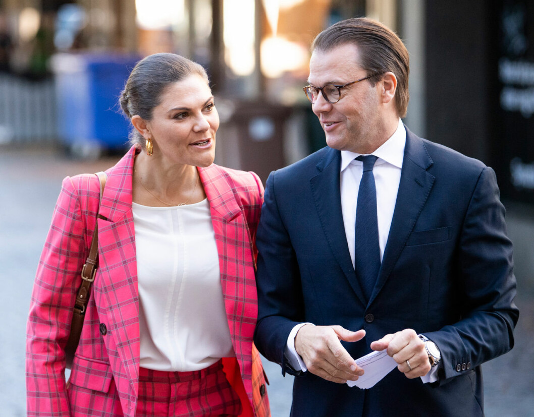 Victoria och Daniel. Kronprinsessan Victoria och prins Daniel