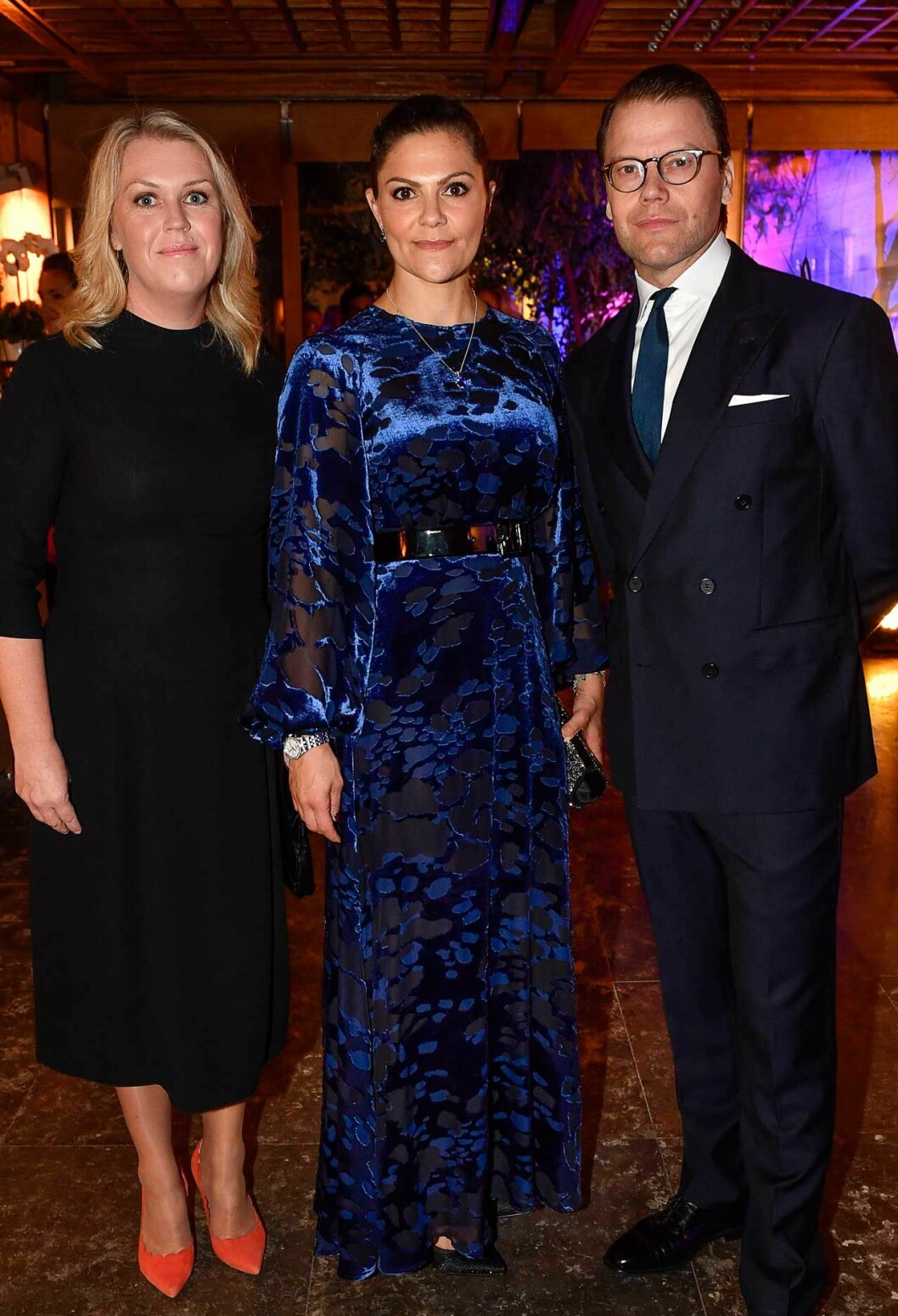 Kronprinsessan Victoria i en likadan klänning. Kronprinsessan Victoria i en likadan klänning.