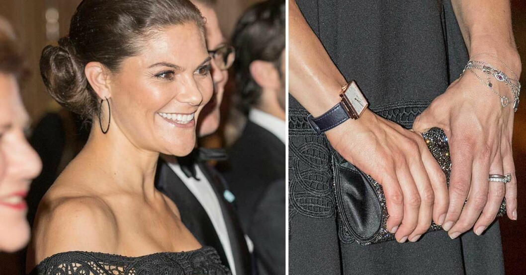 Kronprinsessan Victorias nya klocka från det svenska märket Carl Edmond.