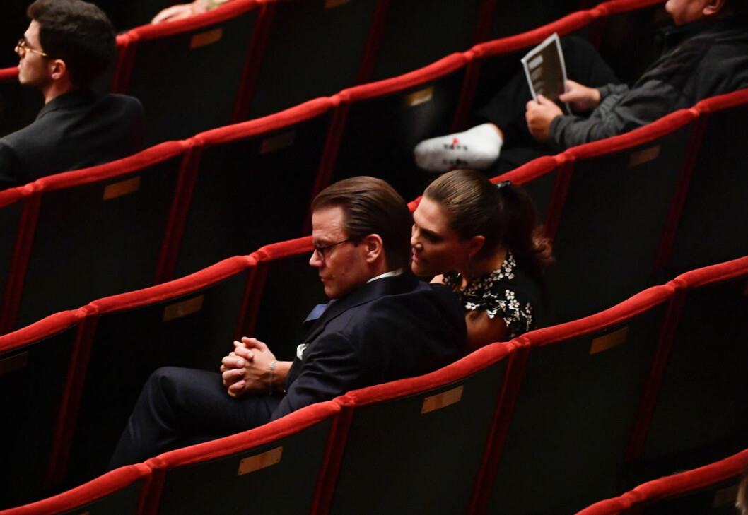 Det blev en kväll som väckte många minnen. Kronprinsessan Victoria prins Daniel Stockholms konserthus Konserthuset