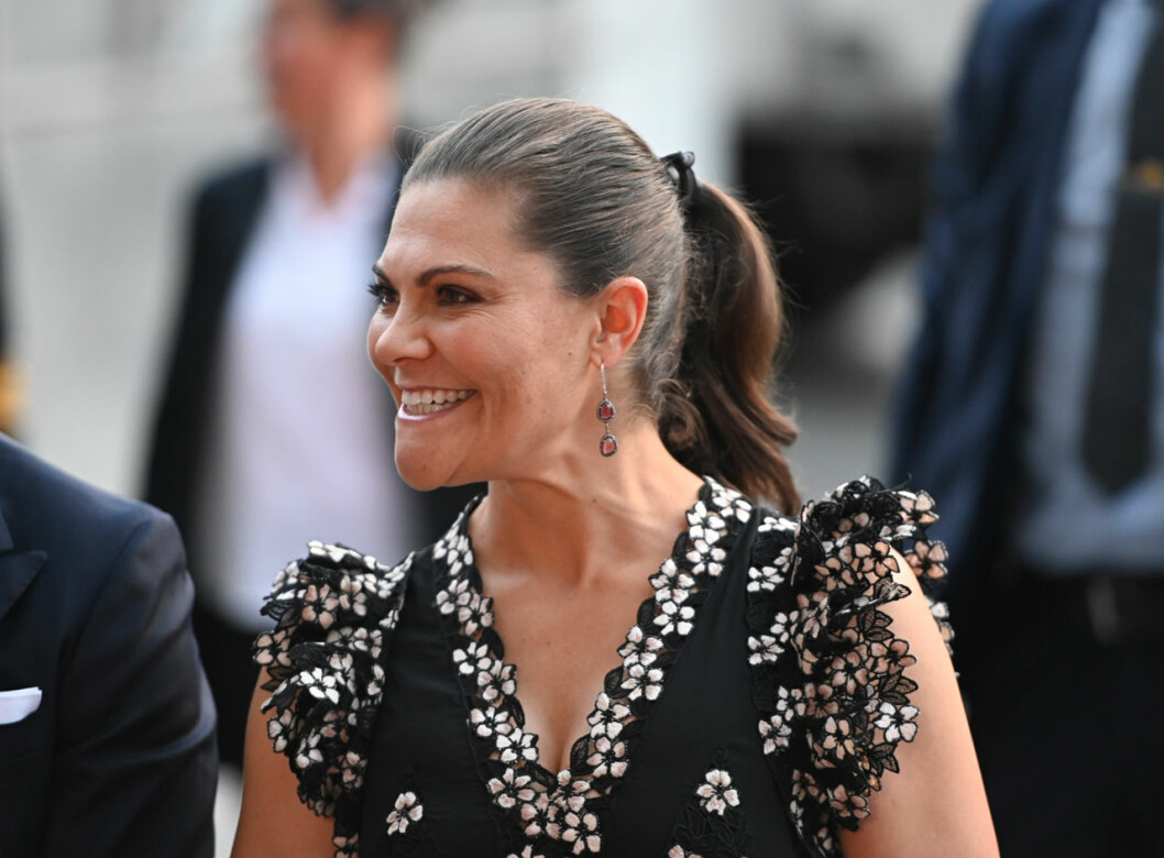 Kronprinsessan Victoria på konsert i Konserthuset