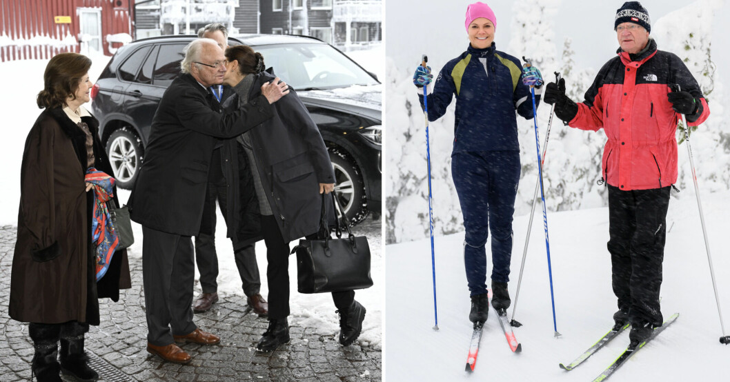 Victoria och kungen har varit på Folk och försvars rikskonferens i Sälen i två dagar.