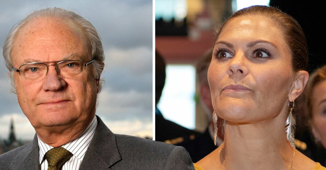Kungafamiljen följer utvecklingen mycket noga. Kung Carl Gustaf Kungen Kronprinsessan Victoria