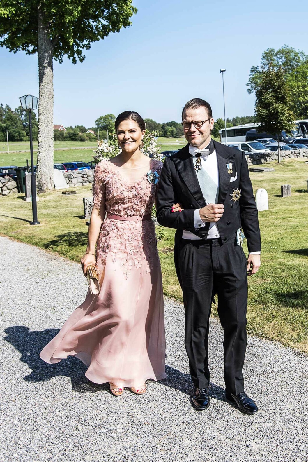 Victoria på Louise Thotts bröllop. Victoria på Louise Thotts bröllop.