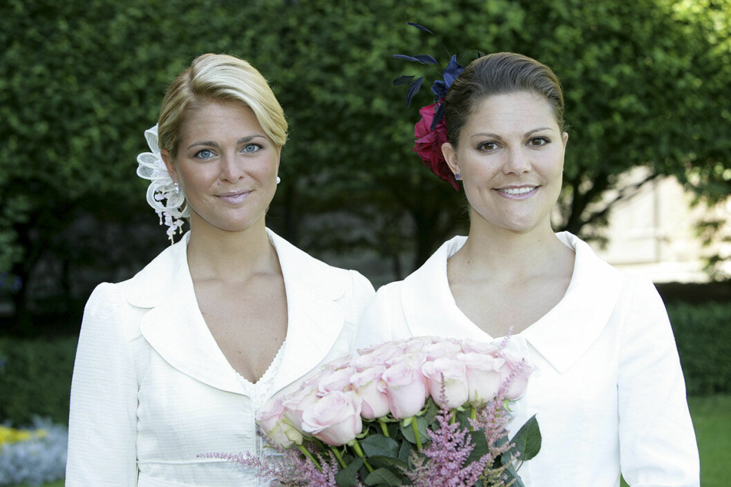 Prinsessan Madeleine, kronprinsessan Victoria