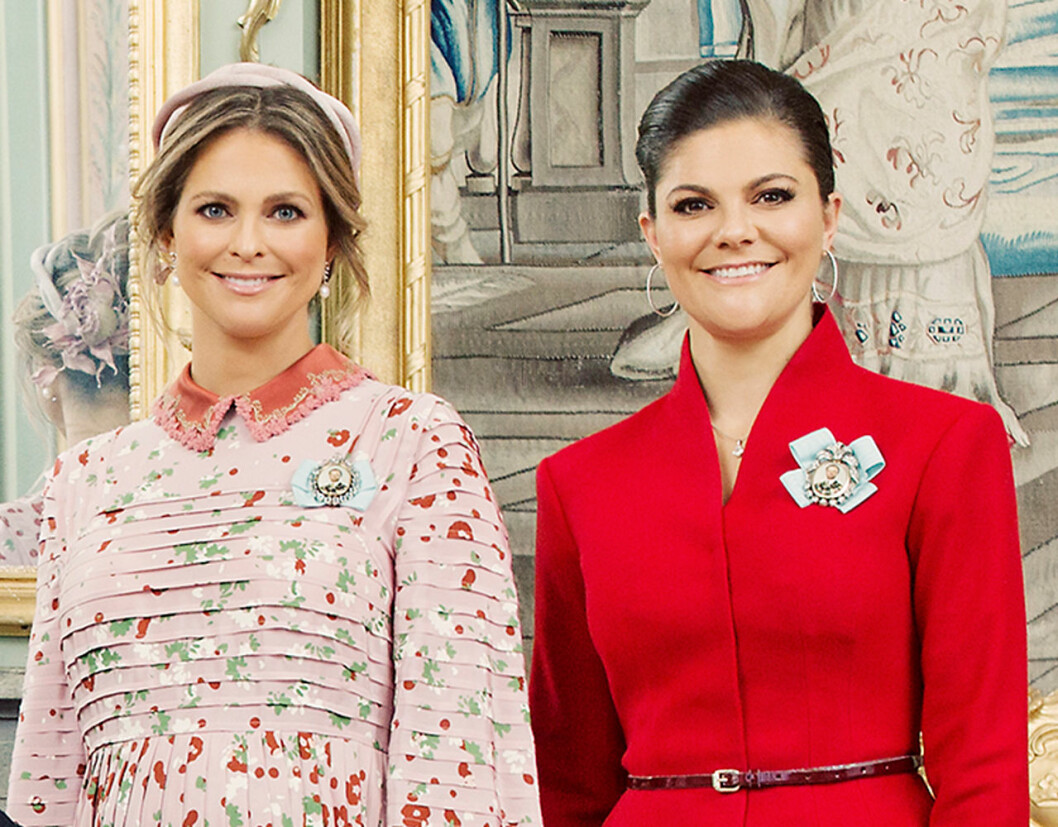 Prinsessan Madeleine och kronprinsessan Victoria